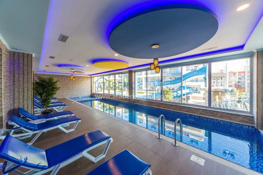 Furnished two-room apartment in Kestel in an exclusive complex 13 