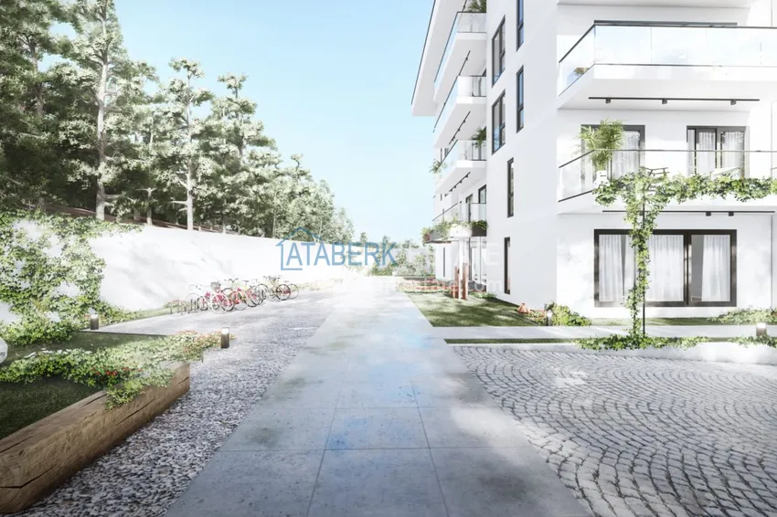 Affordable real estate in Alanya, Avsallar area in a complex under construction 13 