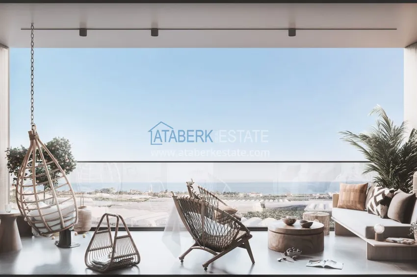 Purchase  Affordable real estate in Alanya, Avsallar area in a complex under construction 13 