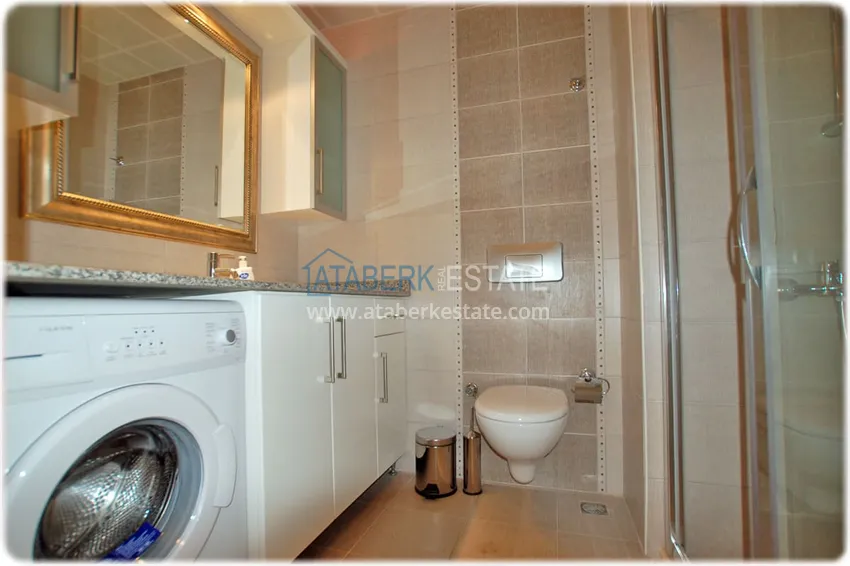 Purchase  Furnished three-room apartment in Oba in a comfortable complex 19 