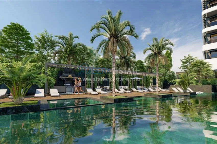 Apartment in the Avsallar area from an investor with installments during the construction phase 16 