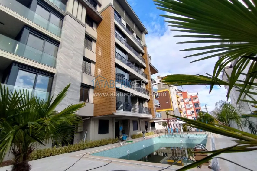 Apartments in Antalya - Konyaalti in a complex under construction with interest-free installments 1 