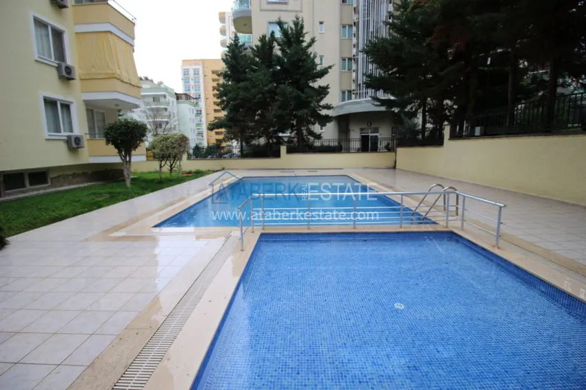 Two-room apartment in Mahmutlar with furniture and a glazed balcony 2 