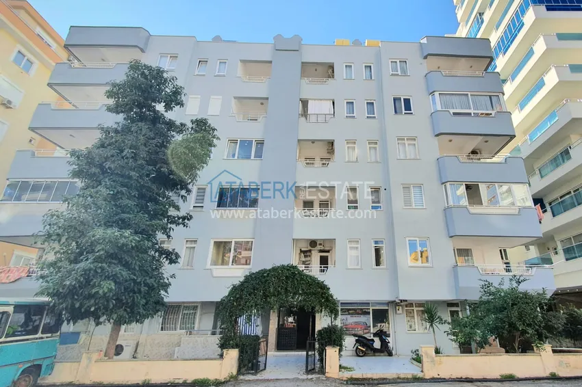 Apartment in Mahmutlar with furniture and a glazed balcony next to the sea 1 