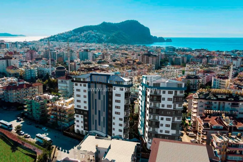 Apartment in the center of Alanya, Cleopatra beach area with a fine finish 1 