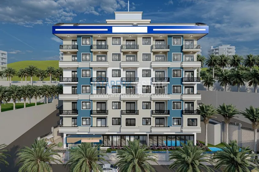 Investment-profitable project of a residential complex in Mahmutlar 1 
