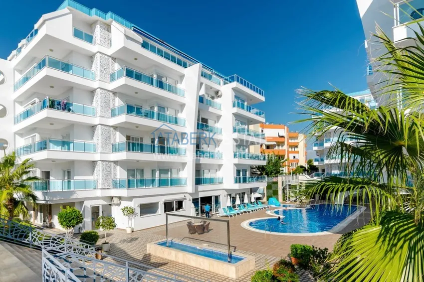 Apartment in Avsallar with furniture from the owner in a luxury complex near Incekum beach 1 