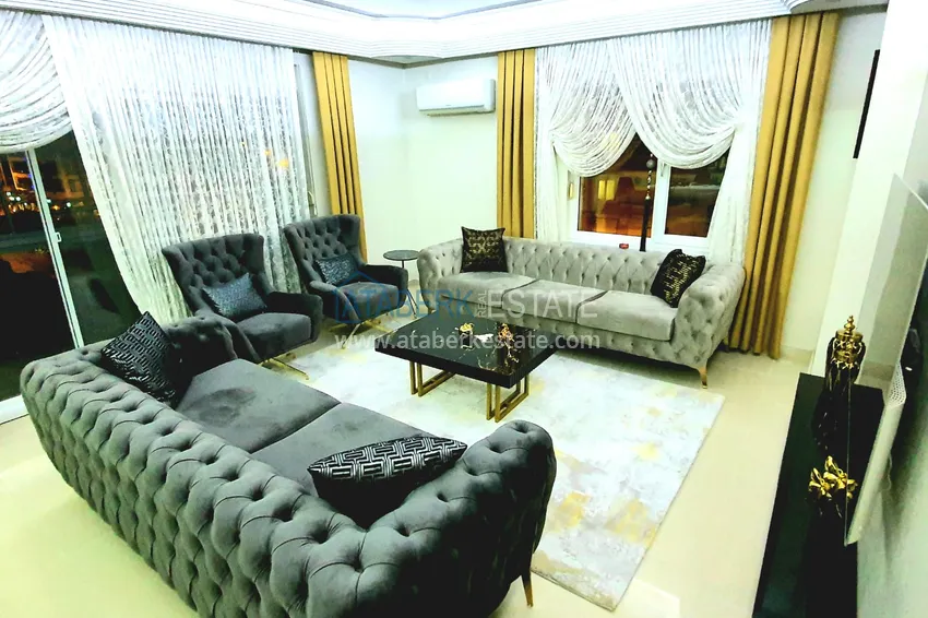 Purchase Penthouse in Oba duplex with furniture in a comfortable complex 3 