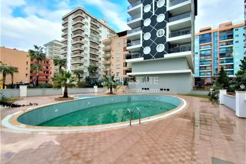 Furnished apartment in Mahmutlar in a young complex 2 