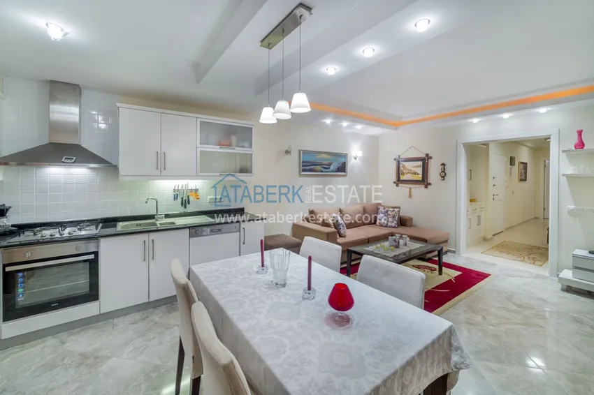 Purchase  Furnished three-room apartment in Oba in a comfortable complex 4 