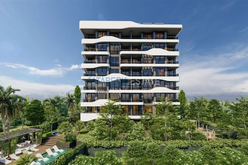 Apartment in the Avsallar area from an investor with installments during the construction phase 3 