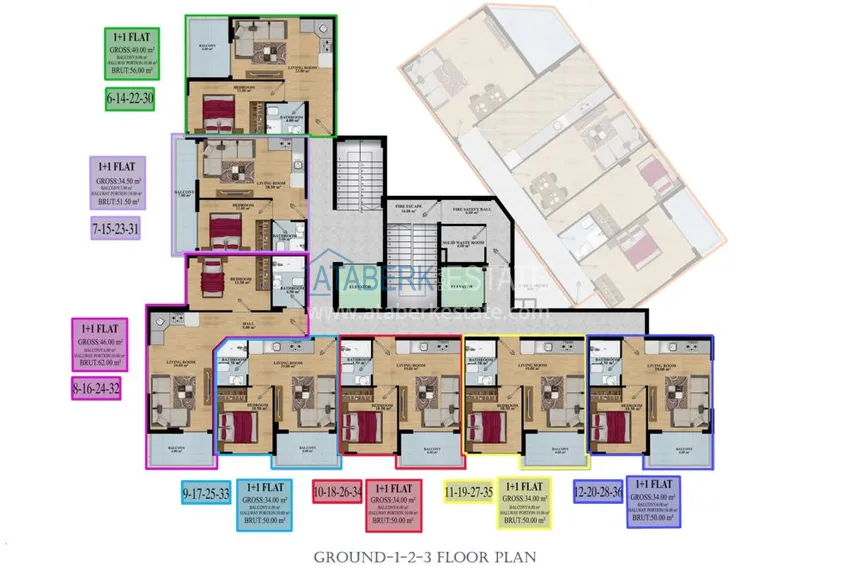 Buy cheap Investment-profitable project of a residential complex in Mahmutlar 3 