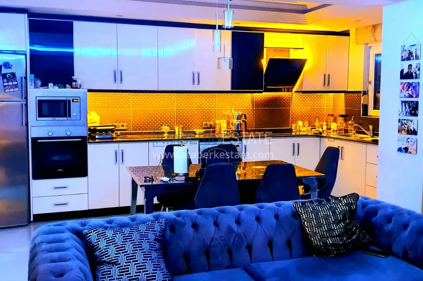 Purchase Penthouse in Oba duplex with furniture in a comfortable complex 5 