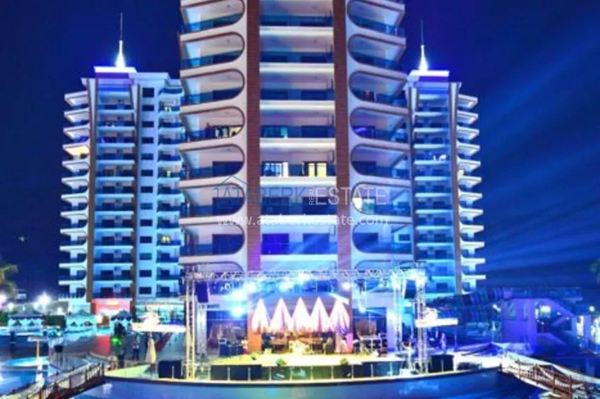 Umeblowane apartamenty w dzielnicy Mahmutlar w luksusowym kompleksie mieszkalnym 4 