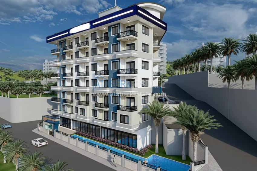 Investment-profitable project of a residential complex in Mahmutlar 4 