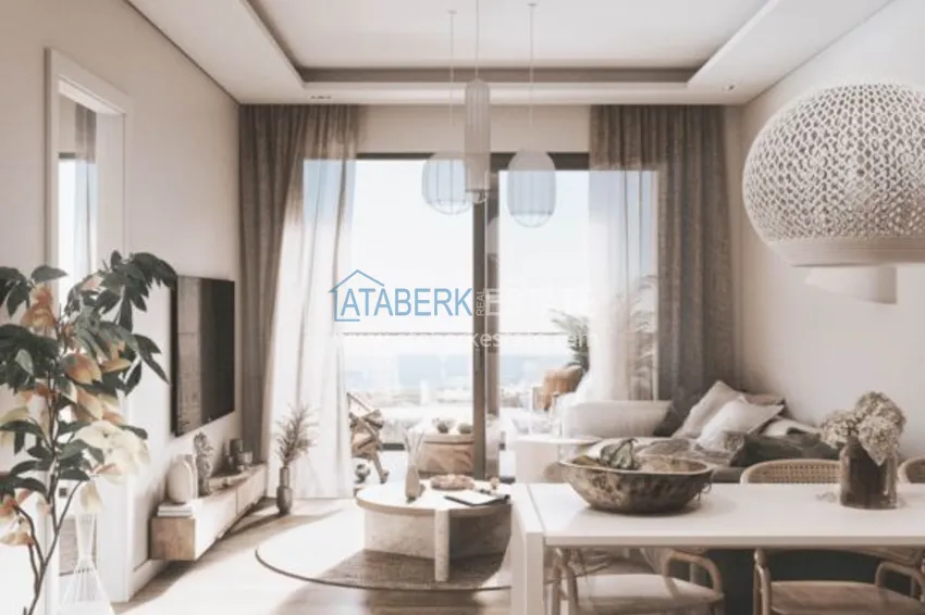 Purchase  Affordable real estate in Alanya, Avsallar area in a complex under construction 6 