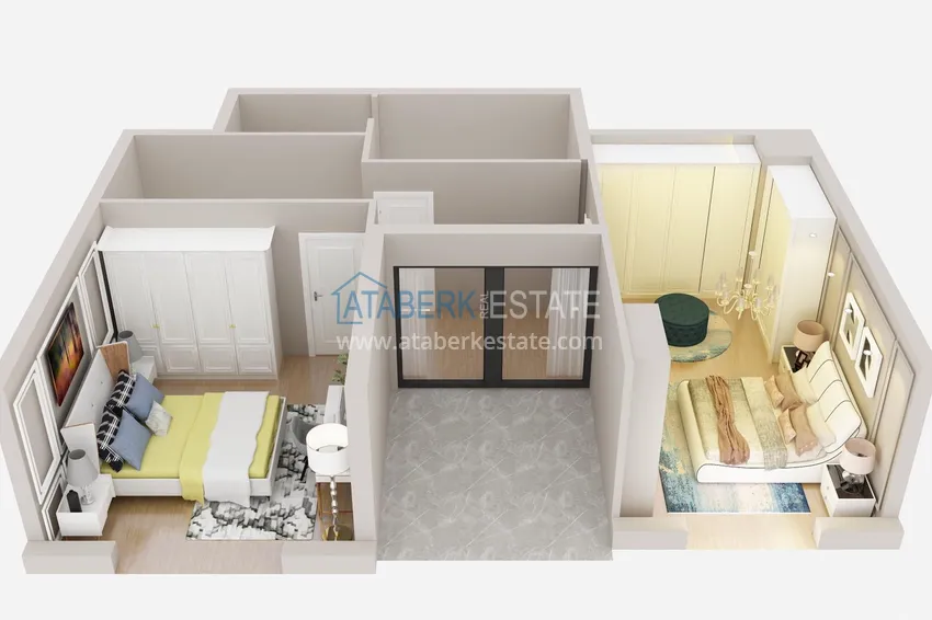 Buy cheap Apartments in Antalya - Konyaalti in a complex under construction with interest-free installments 4 