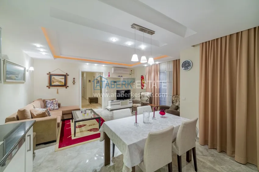 Purchase  Furnished three-room apartment in Oba in a comfortable complex 5 