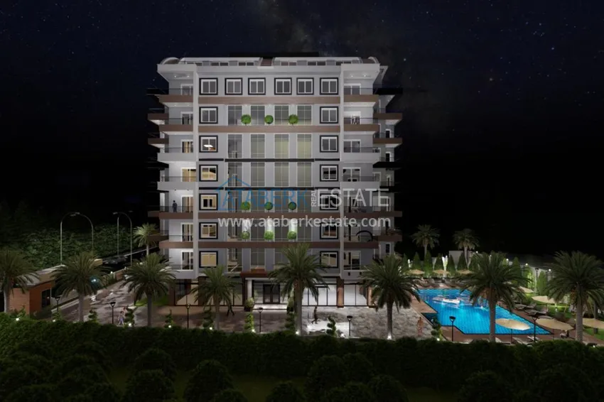 Apartments in the Avsallar area from an investor with installment payment 4 