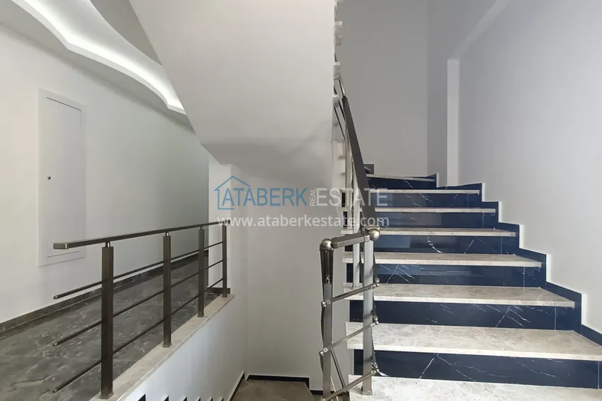 Furnished apartment in Mahmutlar in a young complex 6 