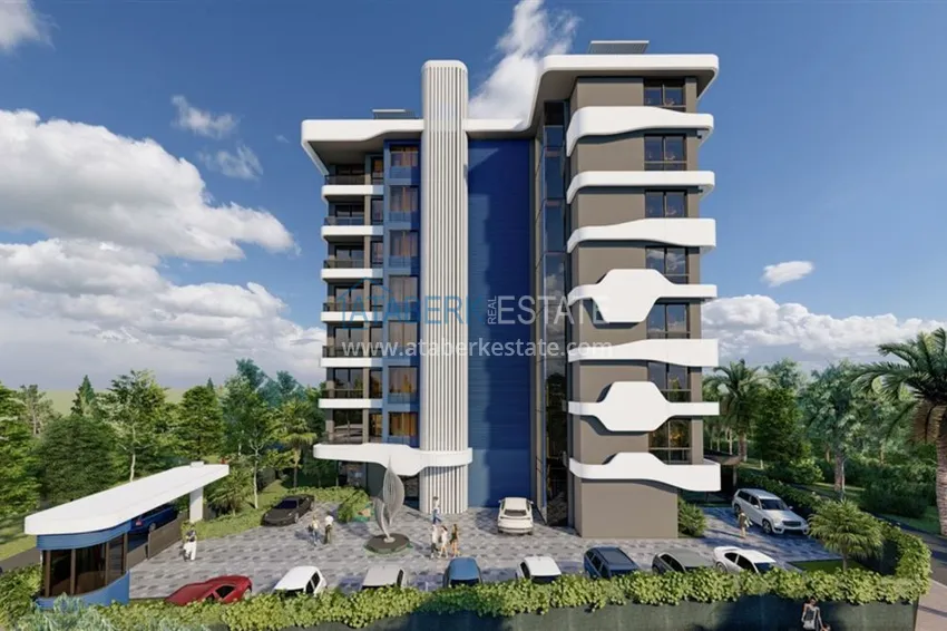 Apartment in the Avsallar area from an investor with installments during the construction phase 5 