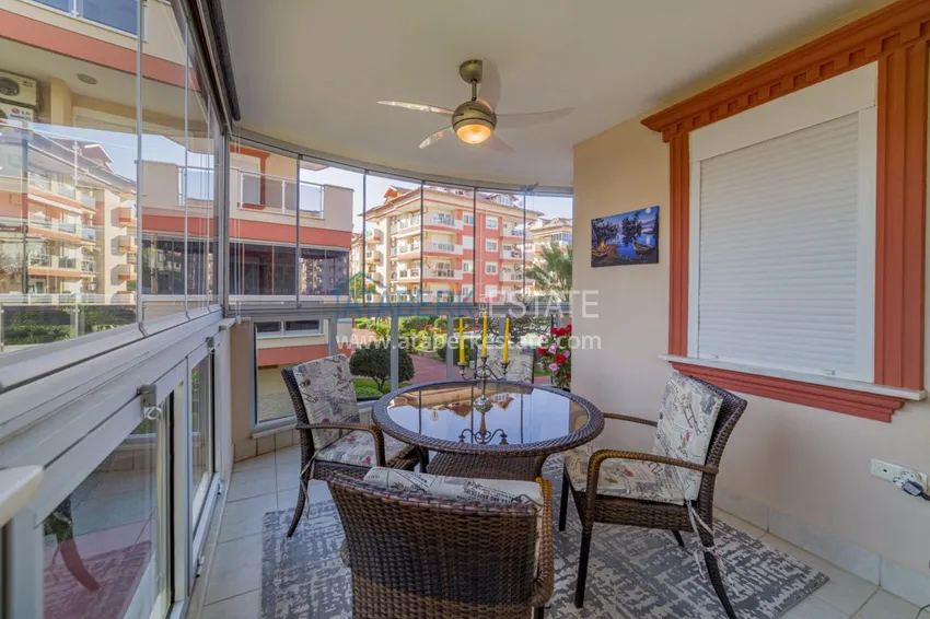 Purchase  Furnished three-room apartment in Oba in a comfortable complex 7 