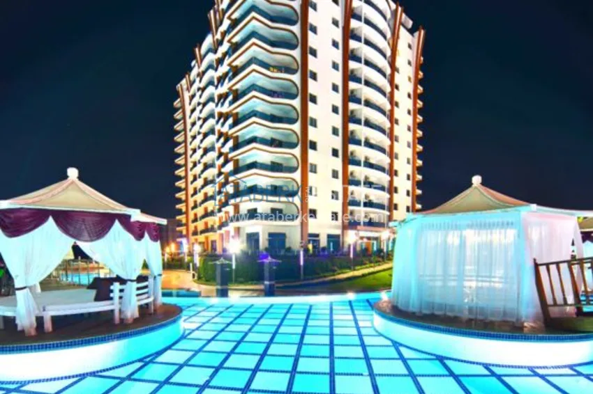 Umeblowane apartamenty w dzielnicy Mahmutlar w luksusowym kompleksie mieszkalnym 6 