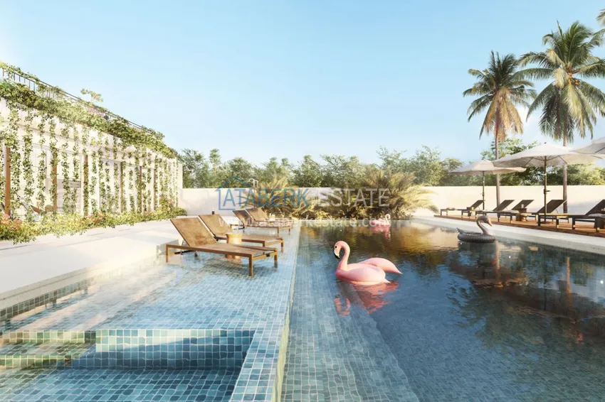 Affordable real estate in Alanya, Avsallar area in a complex under construction 7 