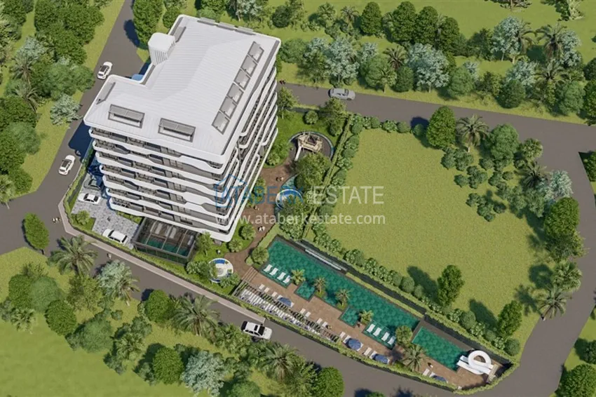 Apartment in the Avsallar area from an investor with installments during the construction phase 6 