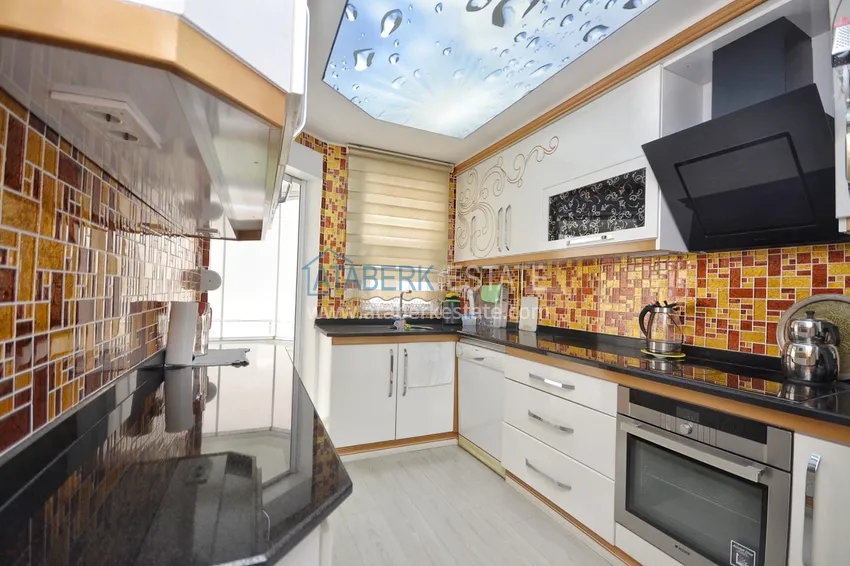 Purchase Three-room apartment in Mahmutlar with furniture on the 2nd coastline 8 