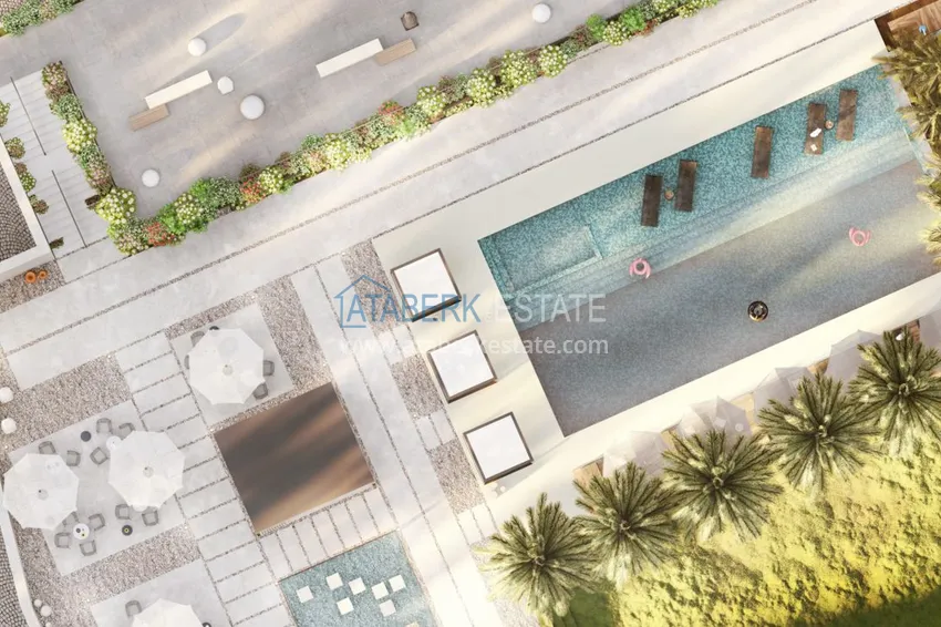 Affordable real estate in Alanya, Avsallar area in a complex under construction 8 