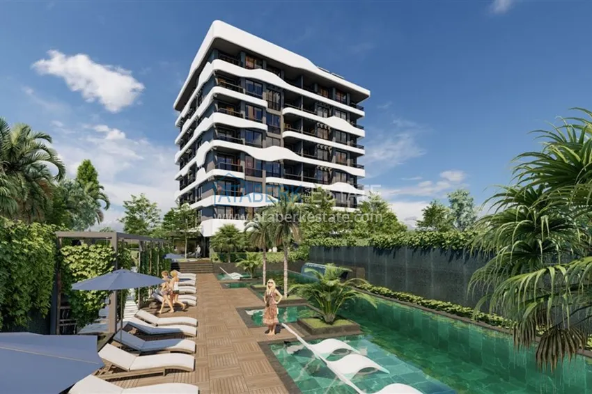 Apartment in the Avsallar area from an investor with installments during the construction phase 7 