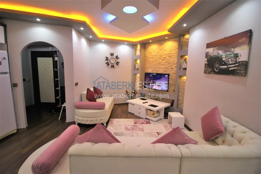 Purchase  Two-room apartment in Mahmutlar with furniture and a glazed balcony 8 