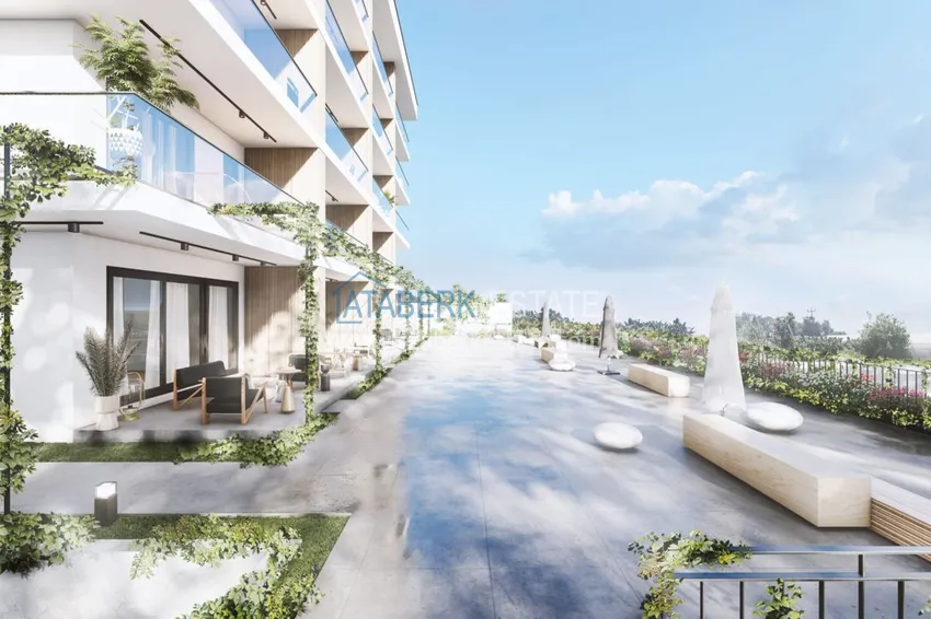 Affordable real estate in Alanya, Avsallar area in a complex under construction 9 