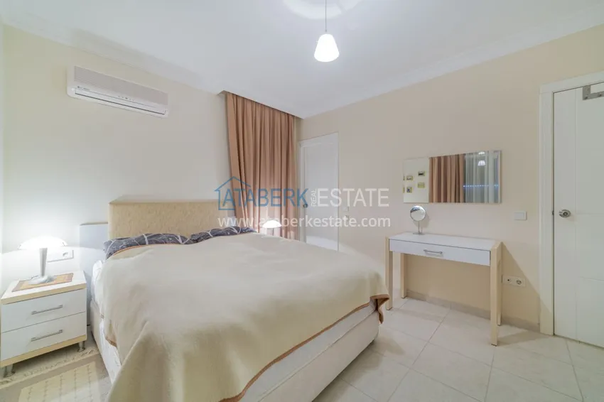 Purchase  Furnished three-room apartment in Oba in a comfortable complex 12 