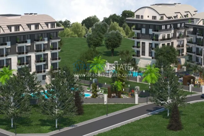 Apartment in the Oba area with a fine finish from the investor 9 