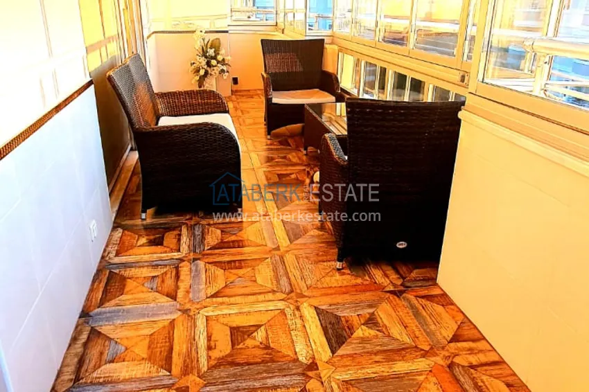 Purchase Penthouse in Oba duplex with furniture in a comfortable complex 10 