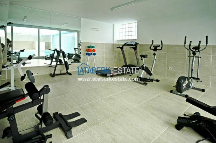 Penthouse in Oba duplex with furniture in a comfortable complex 11 