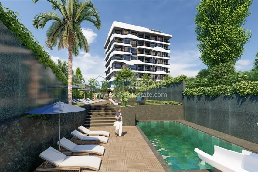 Apartment in the Avsallar area from an investor with installments during the construction phase 9 