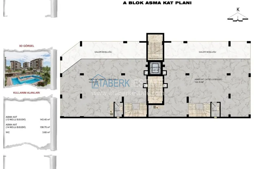 Buy cheap New investment project of a multi-apartment residential complex in Antalya Kepez district 1