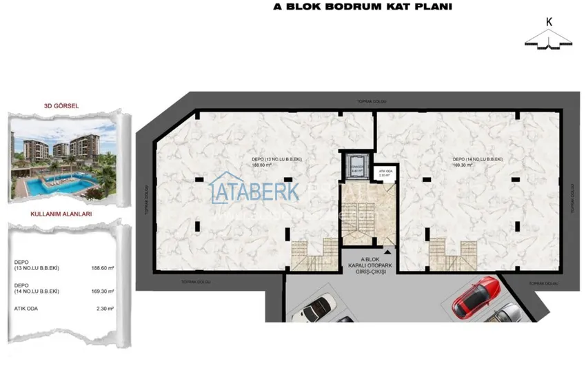 Buy cheap New investment project of a multi-apartment residential complex in Antalya Kepez district 3