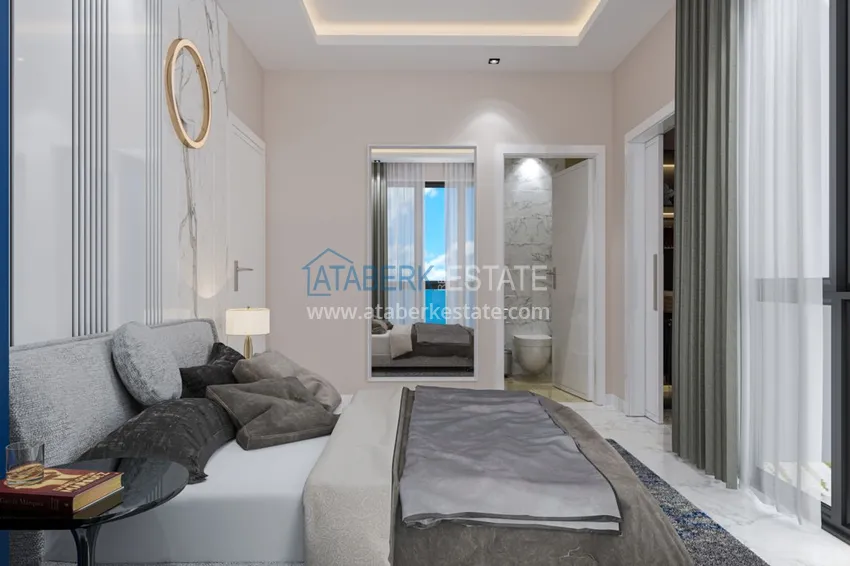 Purchase A new residential complex in the comfort segment with rich infrastructure in Alanya, Avsallar district 11 