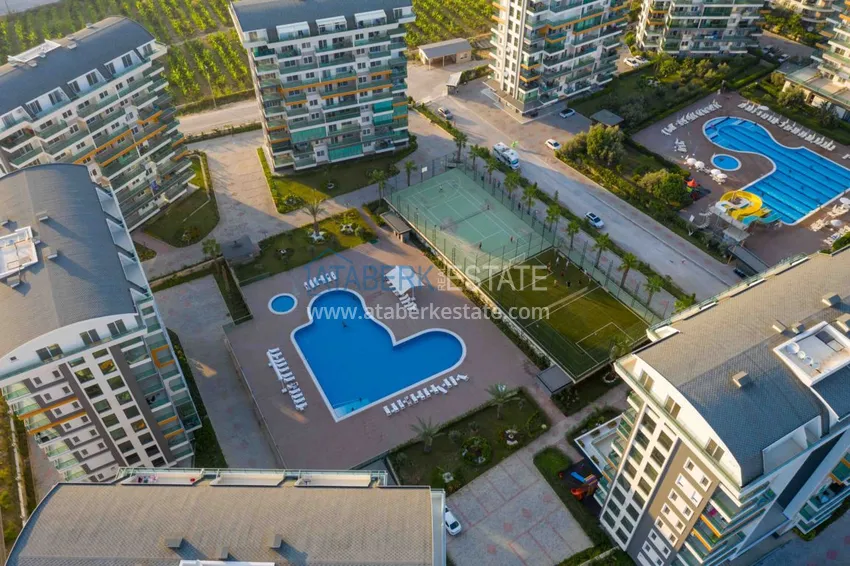 Apartment for rent in Avsallar in a residence with hotel infrastructure  6 