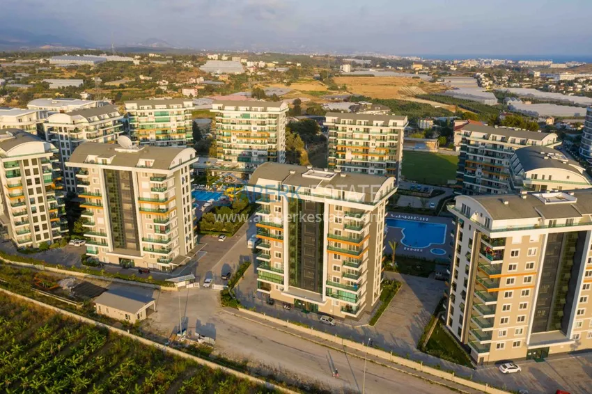 Apartment for rent in Avsallar in a residence with hotel infrastructure  8 