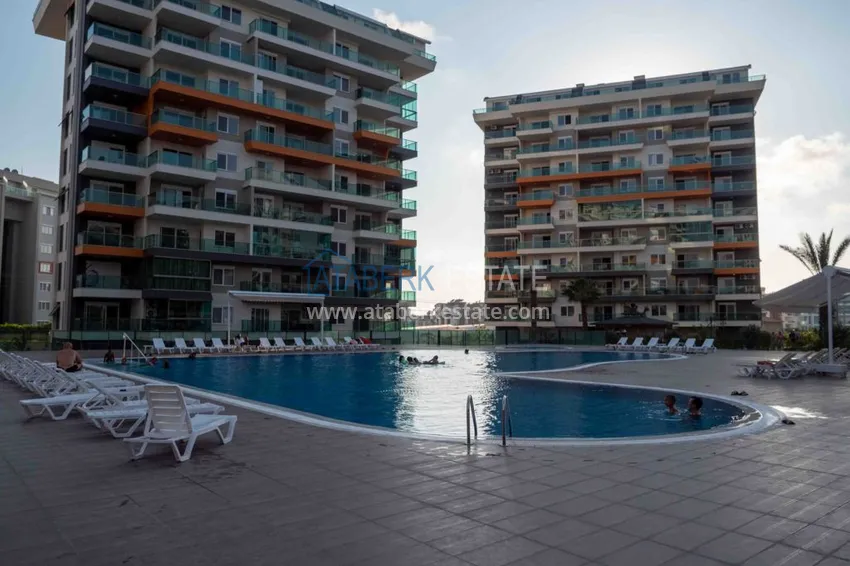 Apartment for rent in Avsallar in a residence with hotel infrastructure  20 