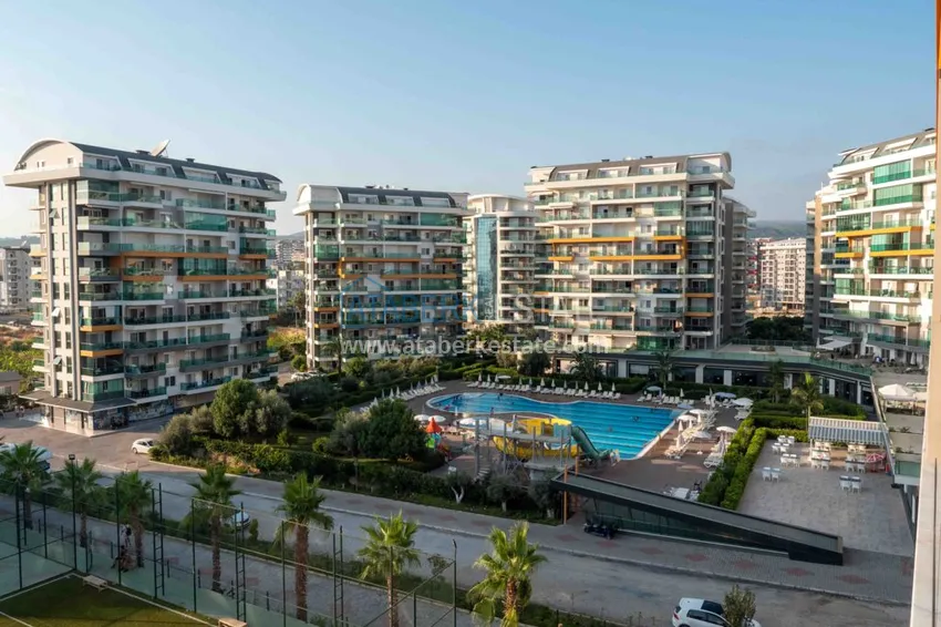 Apartment for rent in Avsallar in a residence with hotel infrastructure  32 