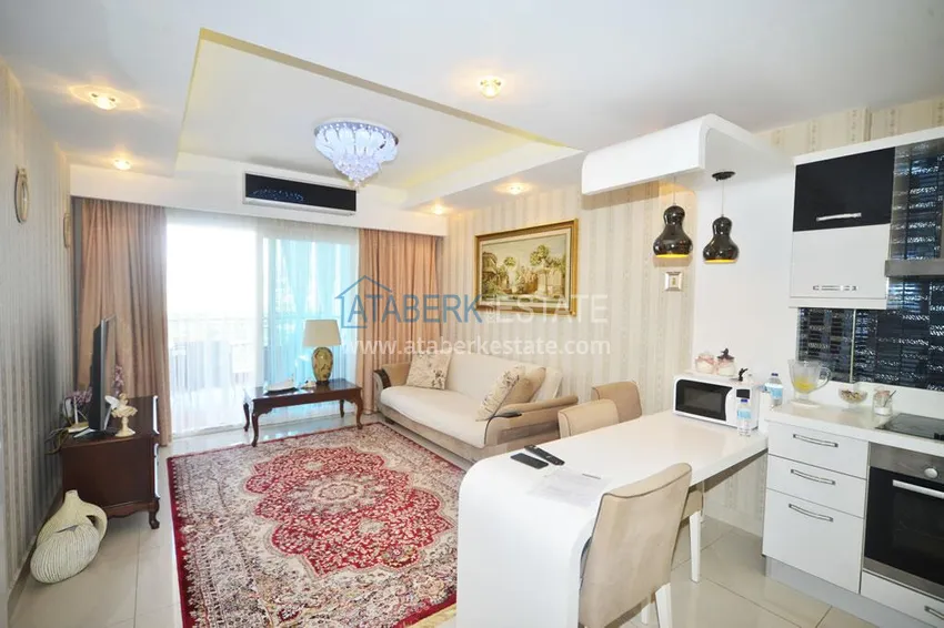 Purchase  Umeblowane apartamenty w dzielnicy Mahmutlar w luksusowym kompleksie mieszkalnym 1 