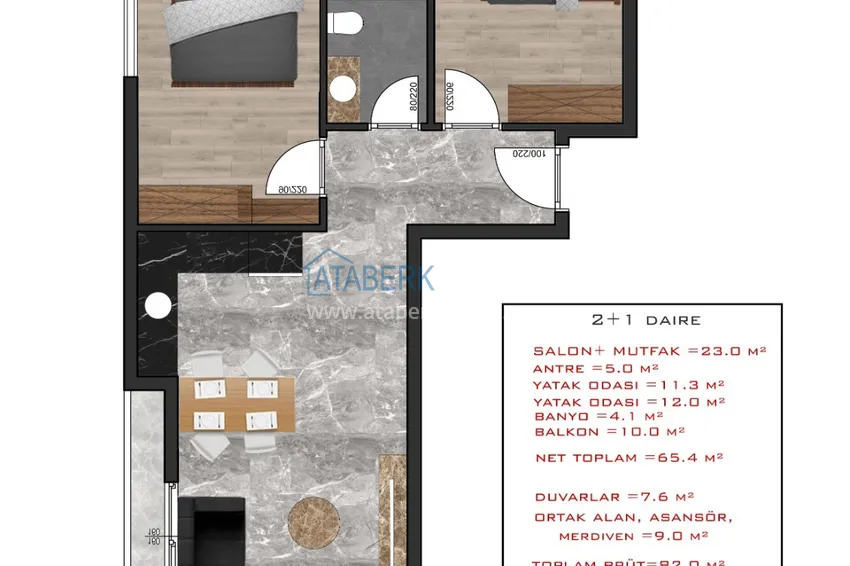 Buy cheap 🔥Our project. Investment project of a residential complex in Oba - Alanya 7 