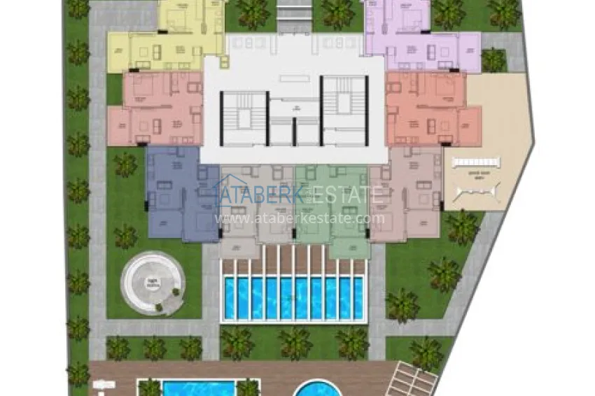 Buy cheap New modern residential complex in the comfort segment in Alanya, Avsallar district 1 