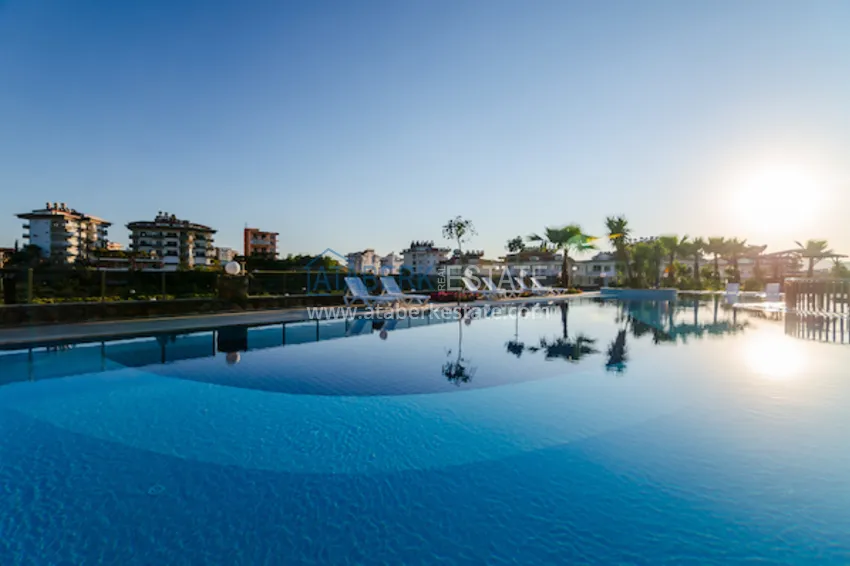 Apartment in Oba with furniture and a large balcony in a prestigious complex 4 